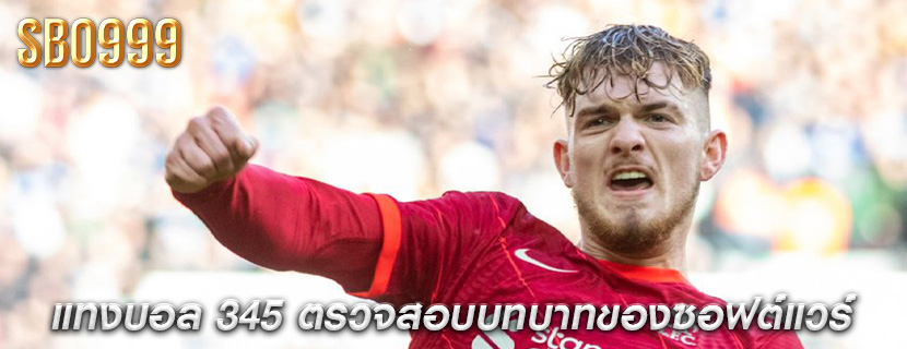 แทงบอล 345 ตรวจสอบบทบาทของซอฟต์แวร์